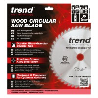 Trend Wood Cordless ATBR Mitre Saw Blade - 250mm dia x 2.2 kerf x 30 bore 48T