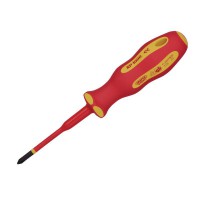 XP1000 VDE Slimline Cross Slot Screwdriver, No.1 x 80mm - 02163