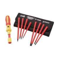 XP1000 VDE Interchangeable Torque Screwdriver Set (9 Piece) - 65372