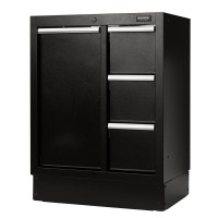 BUNKER Modular Power Tool Base Cabinet, 4 Drawer, 680mm - 18843