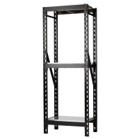 BUNKER 3 Tier Racking with Stainless Steel Shelving, 750mm - 32461