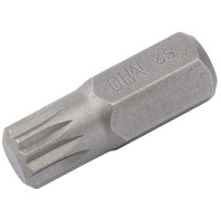 Draper Expert Spline 10mm Insert Bit for Mechanics Bit Sets, M10 x 30mm - 33342