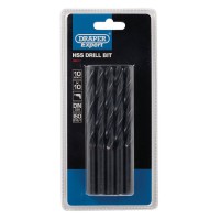 Draper Expert HSS Drill Bit, 10 x 220mm (Pack of 10) - 38817
