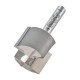 TREND 4/08x1/4TC Professional Router Cutter Two Flute 25.4mm dia x 19.0mm Cut