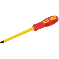 Draper Expert VDE Approved Fully Insulated PZ TYPE Screwdriver, No.3 x 150mm - 75389