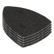 Trend Mesh Sheet Detail Sanding Pad, 100 x 150mm Delta, 120G (5 Pack) - AB/DET/120M