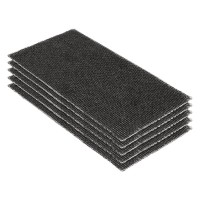 TREND AB/THD/120M - Mesh 1/3 Sheet Sanding Sheet, 5pc, 93mm x 190mm, 120 grit