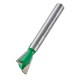 TREND C041AX1/4TC CRAFT PRO ROUTER CUTTER DOVETAIL CUTTER 104 DEG X 12.7MM DIA X 12.7MM CUT X 61.0MM O/L