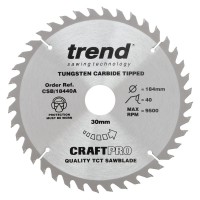 Trend Saw Blades - 184mm Diameter