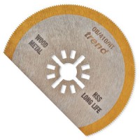 TREND OB/410/HT OSC BLADE SEGMENTED 80MM HSS TIN