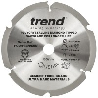 Trend Saw Blades - 250mm Diameter