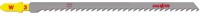 Mafell 093702 5pk W3 Jigsaw Blade - Wood, 1.7mm Thick x L 125mm