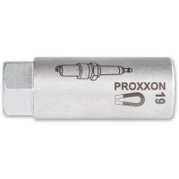 Proxxon 1/2\" Magnetic Spark Plug Socket - 19mm - 23395