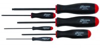 BONDHUS BSX6 Ball End Driver Hex Screwdriver - 6 pcs - 1.5mm-5mm, 10686