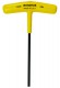 BONDHUS HTX9/64 T-Handle Hex Driver 9/64" - L4.9", 13308