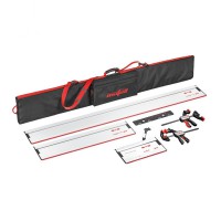 Mafell 209592 Guide rail set (1.6m rail x 1, 0.8m rail x 1, Clamps x 2, Joiner, Angle fence and bag)