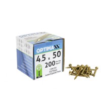 Optimaxx 4.5mm Gauge Wood Screws