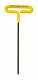 BONDHUS 5/32" T-Handle Cushion Grip Hex Driver - L6", 46409