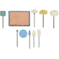 PROXXON 28285 POLISHING SET, 10 PIECES