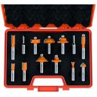 CMT 13 Piece Router Bit Set