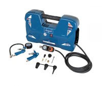 Scheppach AIR CASE Portable Compact Air Compressor 12pc Kit 2L 230v