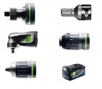 Festool QUADRIVE DRC 18/4 and PDC 18/4 Drill Accessories