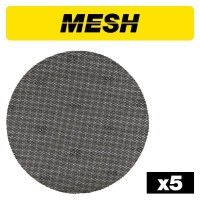 TREND AB/225/M - Mesh Random Orbital Sanding Disc, 5pc, 225mm