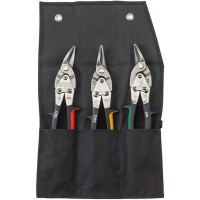 Bessey DSET16 Aviation Snips - 3 Piece Set in Pouch