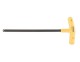 BONDHUS PBT5/32 T-Handle ProHold Ball End Hex Driver 5/32" - L9.1", 75109