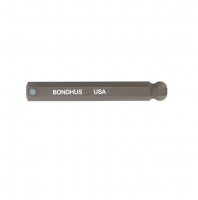 BONDHUS 5/16\" ProHold Ball End InHex  - L2\" Socket Bit, 31413