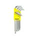 BONDHUS BLX12B Brite Guard Ball End Hex Allen Key Set - 12 pcs - 0.050"-5/16", 16936