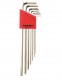 BONDHUS BLX7MB Brite Guard Ball End Hex Allen Key Set - 7 pcs - 1.5mm-6mm, 17092