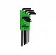 BONDHUS TR-TL8 Tamper Proof Torx Key Set - 8 pcs - TR9-TR40, 32434