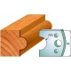 CMT SPINDLE MOULDER CUTTERS - Knives and Limiters 40mm - profile 015 - 690.015 - 691.015 Package