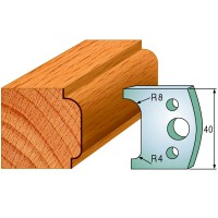 CMT SPINDLE MOULDER CUTTERS - Knives and Limiters 40mm - profile 070