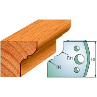 CMT SPINDLE MOULDER CUTTERS - Knives and Limiters 40mm - profile 112 - 690.112 - 691.112 Package