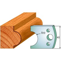 CMT SPINDLE MOULDER CUTTERS - Knives and Limiters 40mm - profile 119 - 690.119 - 691.119 Package