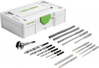 Festool 578119 18pc Bit and Drill Set SYS3 S 76-BB-Set - Fits SYS Rack