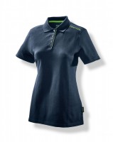 Festool Logo Polo Shirt Dark Blue - Ladies