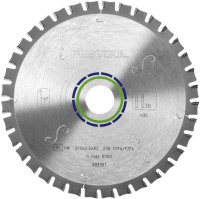 Festool 493351 Saw Blade STEEL HW 210 dia x 2.2 kerf x 30 bore F36