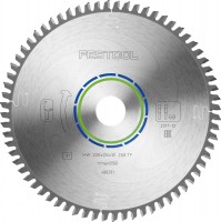 Festool 488291 Saw Blade ALUMINIUM / PLASTICS HW 225 dia x 2.6 kerf x 30 bore TF68