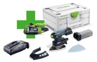 Festool 577593 Cordless Delta Sander DTSC 400 Basic ERGO with Battery and Charger