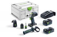 Festool 576462 Cordless Drill QUADRIVE DRC 18/4 5,2/4,0 I-Set-SCA