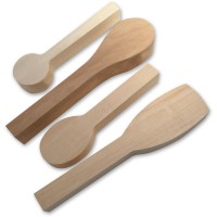 Flexcut 4 Piece Basswood / Lime Wood Spoon Blank Set - SKSB4