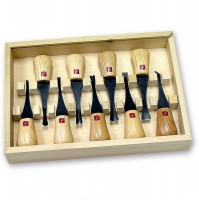 Flexcut 9 Piece Deluxe Palm Carving Tool Set - FR405