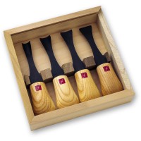 Flexcut 4 Piece Super-Wide-Format Palm Carving Tool Set - FR704