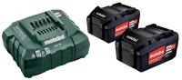 Metabo Basic Set 2 x 18V 4Ah Batteries + ASC 55 Charger