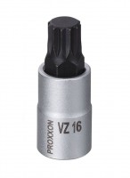 Proxxon 1/2\" Drive Socket with XZN Bit - VZ16 x 55mm - 23328
