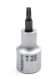 Proxxon 1/2" Drive Socket with Torx Bit - T25 x 55mm - 23489