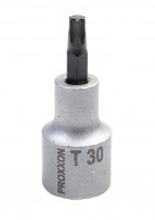 Proxxon 1/2\" Drive Socket with Torx Bit - T30 x 55mm - 23491